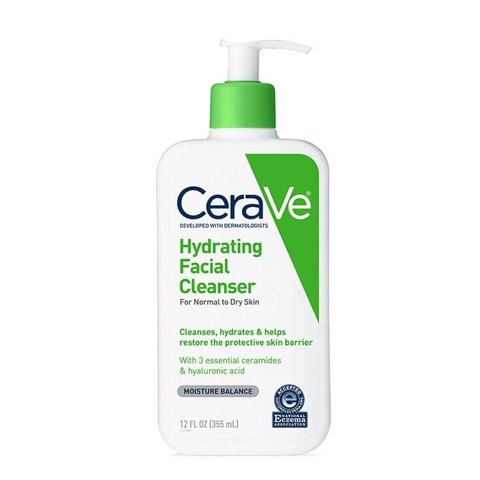 CeraVe Hydrating Facial Cleanser official product packaging