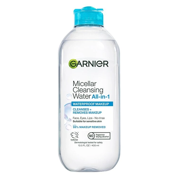 Garnier SkinActive Micellar Cleansing Water All-in-1 Waterproof official product packaging