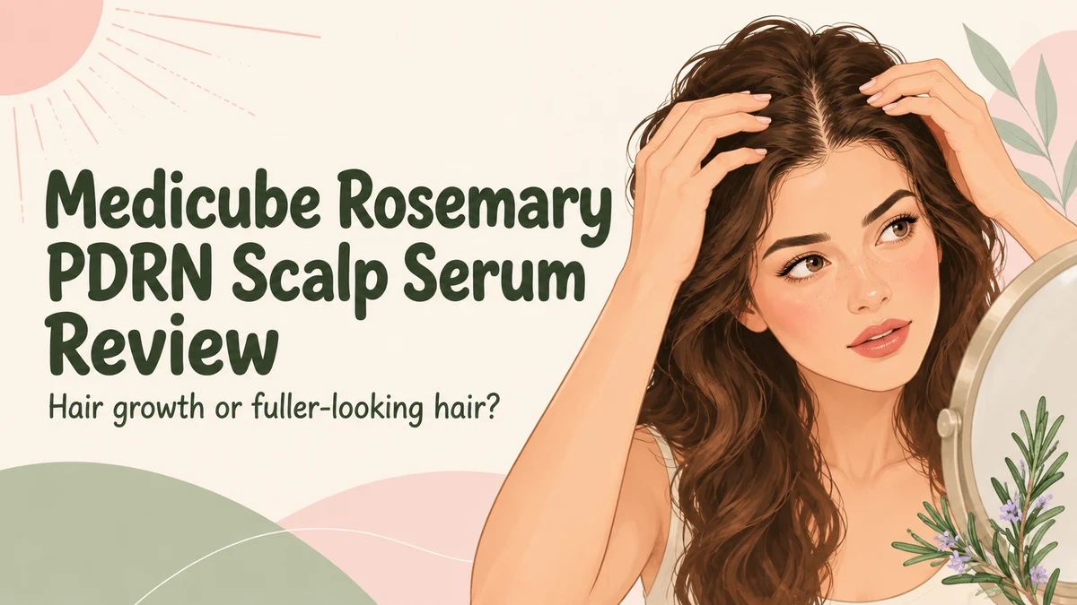 Medicube Rosemary PDRN Scalp Serum review illustration