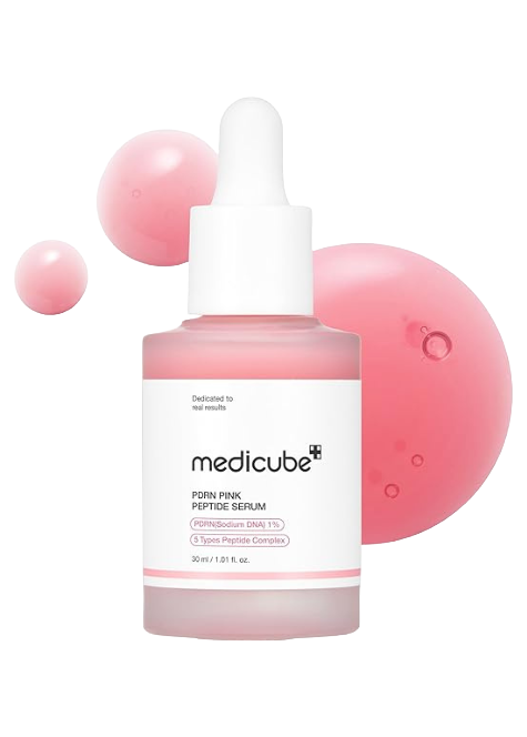 Medicube PDRN Pink Peptide Serum bottle