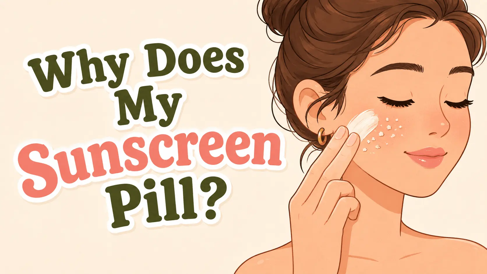 Why sunscreen pills: eight causes and fixes